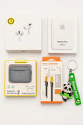 Ultimate 5-in-1 Tech Essentials Bundle – Includes Air Pro 2, MagSafe Power Bank, 4-in-1 Fast Charging Cable, Air Pro Silicone Case & Premium Keychain